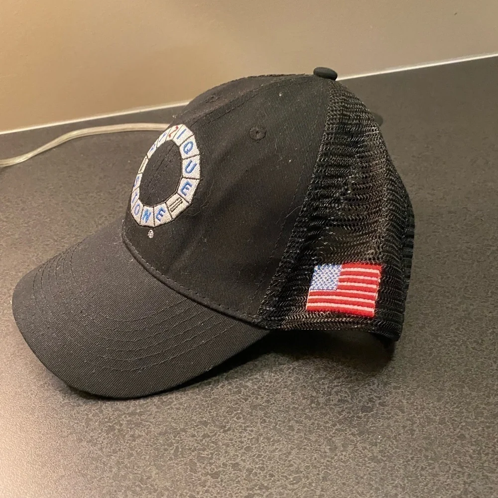 Pyzique Stone USA American Flag Hat